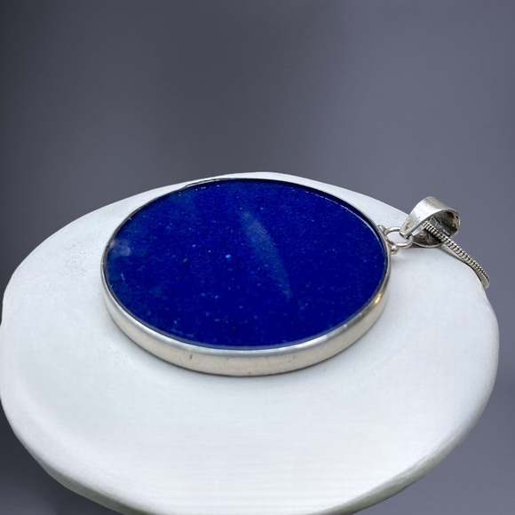 🌺Artisan 2 Sided Sterling Kaleidoscope/Chakra Necklace - Picture 6 of 14